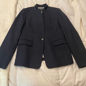 Navy Jcrew Regent Wool Blazer